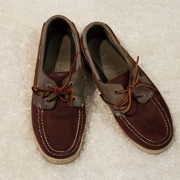 𝅺Mens Sperry Leather Loafer Top-Sider Boat Shoe size 9 - Picture 1 of 6